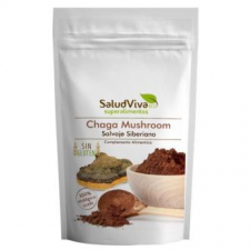 Salud Viva Chaga Mushroo En Polvo 100 G  Bio Sg S/A Vegan