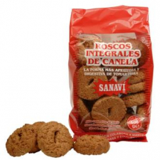 Sanavi Roscos  De Canela Integrales  400Gr 12Uds.