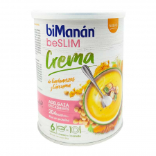 Bimanan beSLIM Crema de Garbanzos y Cúrcuma, 6 cremas
