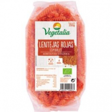 Vegetalia Espirales De Lentejas Rojas  250 G  Bio Sg