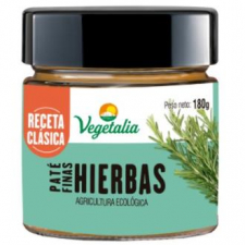 Vegetalia Pate De Finas Hierbas Grande 180 G  Bio
