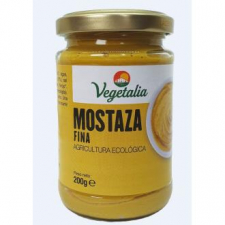 Vegetalia Mostaza Fina  200 G  Bio
