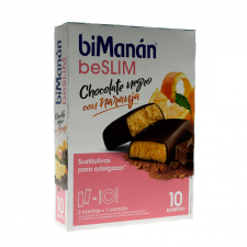 Bimanan Chocolate Naranja 10 Barritas