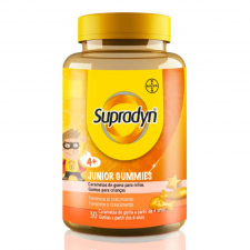 Supradyn Junior Gummies Masticables Vitaminas Crecimiento Niños 30 masticables