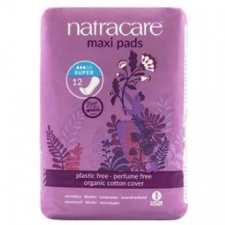 Natracare Compresa Maxi Super 12 Un 3 Gotas Bio