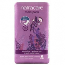 Natracare Compresa Maxi Noche 10 Un 4 Gotas Bio