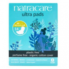 Natracare Compresa Ultra Regular C/Alas 14 Un 2 Gotas Bio