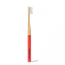 Naturbrush Cepillo Dental Bambu Adulto Rojo 2 Un