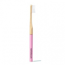 Naturbrush Cepillo Dental Bambu Adulto Rosa 2 Un