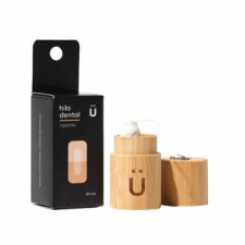 Naturbrush Hilo Dental 30 M + Estuche Bambu