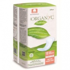 Organyc Compresa Maternidad 12 Un 6 Gotas 100% Alg Organic