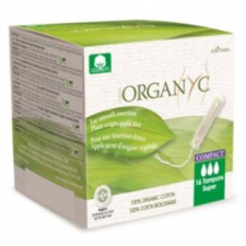 Organyc Tampones Super Con Aplicador Compact 16Ud.
