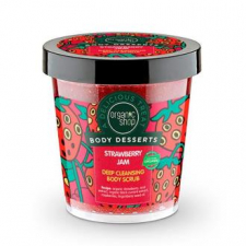 Organic Shop Exfoliante Corp Profunda Mermelada Fresa 450Ml.