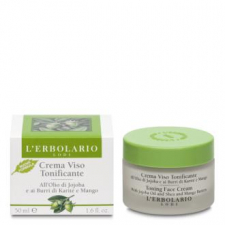 L“Erbolario Crema Facial Tonificante Jojoba Y Manteca 50Ml.