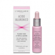 L“Erbolario Acido Hialuronico Fluido Cara Triple Accion 28Ml