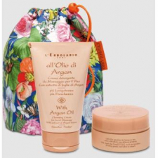 L“Erbolario Argan Pack Crema  50Ml Y Detergente 125Ml.