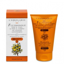 L“Erbolario Solar Fluidosol Cara Cuerpo Antitiempo 125Ml.