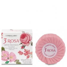 L“Erbolario 3 Rosas Jabon Pastilla 100Gr