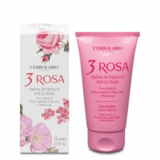 L“Erbolario 3 Rosas Crema Manos Nutritiva 75Ml.