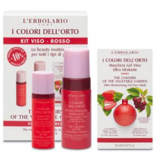 L“Erbolario Colores Del Huerto Kit  Mousse Crema Mascara