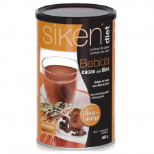 Siken Diet Bebida Cacao Fibra 400 gr.
