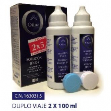 Oune  Solucion Unica Lentillas Pack Viaje 2X100Ml