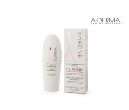 A-Derma Hydralba Uv Crema Hidratante Ligera 40 Ml - Farmacia Ribera