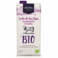 Asana Leche De Vaca Semidesnatada 1Lt. Bio S/Lactosa
