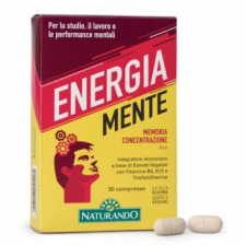Naturando Energia Mente 30 Comp