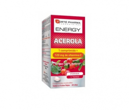 Forte Pharma Energy Acerola 60 Comprimidos Masticables - Farmacia Ribera