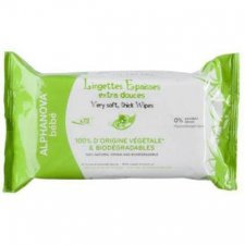 Alphanova Toallitas Extra Suaves Bebe  60Uds. Bio