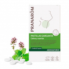 Pranarom Aromaforce Garganta 21 Pastillas