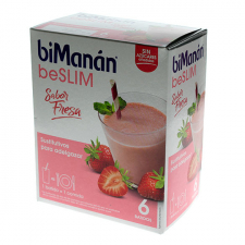Bimanan BeSlim Batido De Fresa 6 Sobres
