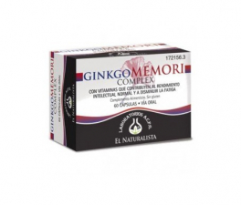 El Naturalista Ginkgo Memori 60 Cápsulas - Farmacia Ribera