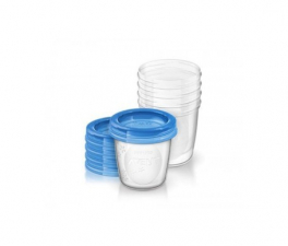 Philips Avent Recipientes Via Comida Bebe 5 Vaso - Farmacia Ribera
