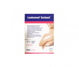 Leukomed Sorbact Apósito 5X7,2Cm 3Unidades - Farmacia Ribera