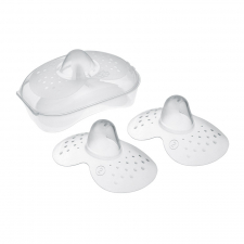 Mam Baby Pezonera Silicona Nipple Shields 2 U T- M-Gde