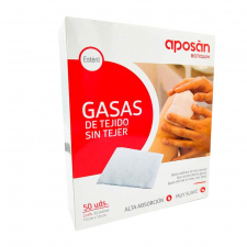 Gasa Esteril Tejido Sin Tejer Aposan 10 Cm X 10