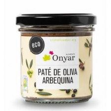 Aliments Onyar Pate De Oliva Arbequina 140 G  Eco Vegan