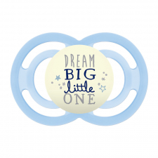 Mam Baby Chupete Silicona Fisiologico Perfect Night + 6 Meses 1 Unidad Color Azul 