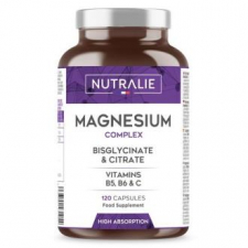 Nutralie Magnesio Bisglicinato - Citrato Complex 120 Caps