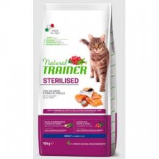 Natural Trainer Feline Adult Steril Salmon 10Kg Vet