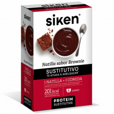 Siken Sust Natilla Brownie 6 Sobres