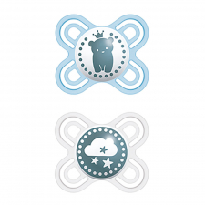 Mam Baby Chupete Silicona Perfect Start 0 -2 Meses 2 Unidades Azul