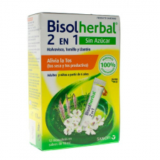 BisolHerbal 2 en 1 Sin Azúcar 12 Sobres