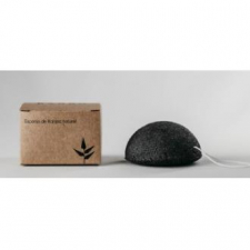 Banbu Konjac Esponja Facial Exfoliante Negra 7 G