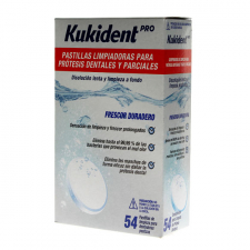 Kukident Pastillas Limpiadoras 54 Pastillas