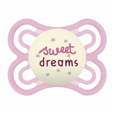 Mam Baby Chupete Silicona Simetrica Perfect Night 1 Unidad 0 Rosa