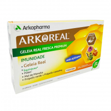 Arkoreal Jalea Real Inmunidad Sin Azucares 20 Ampollas 15 Ml