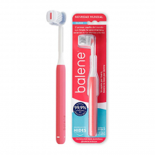 Balene Cepillo Dental Adulto Suave Color Rojo